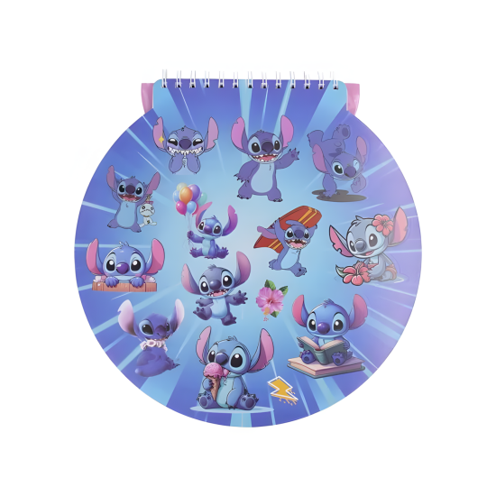 Stitch Coloring Book With Stickers & Markers 12 Pcs